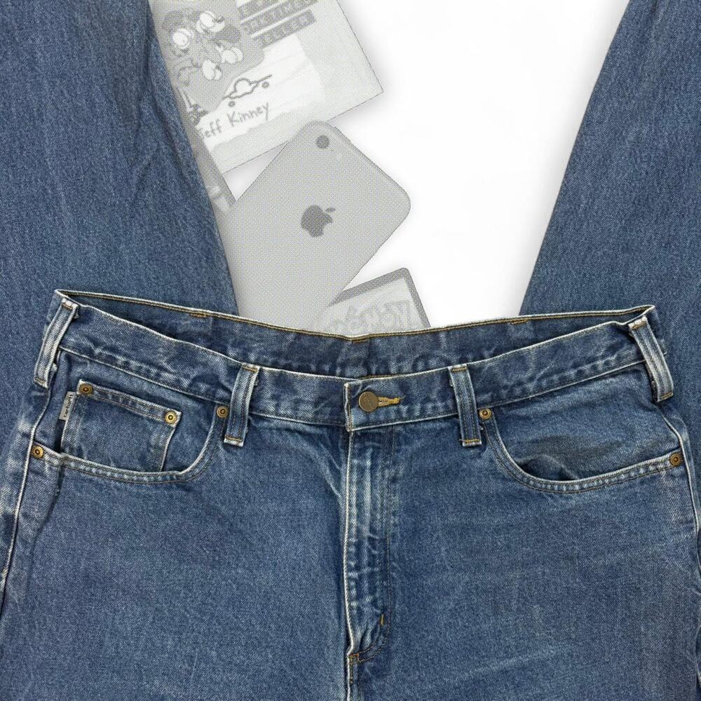 Vintage Baggy Carhartt Work Jeans - Picture 4 of 8